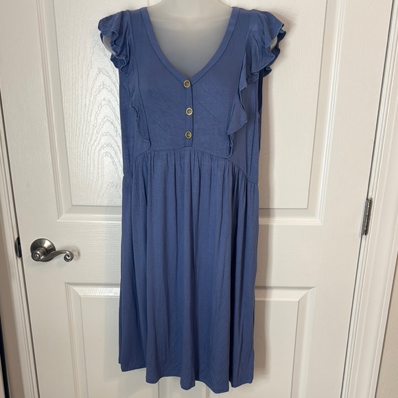 Maurices ruffle trim mini dress - Picture 3 of 8
